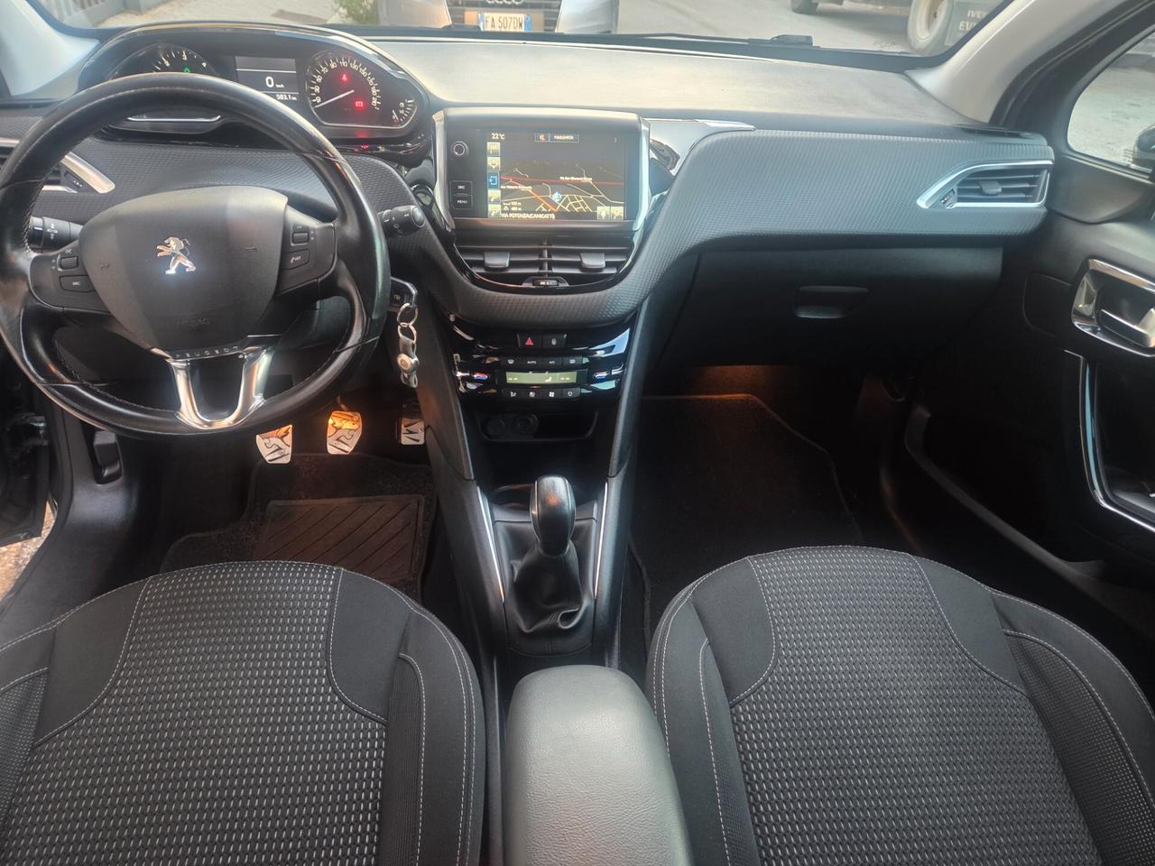 PEUGEOT 208 1.6 DIESEL 100 CV KM 120000 CERTIF