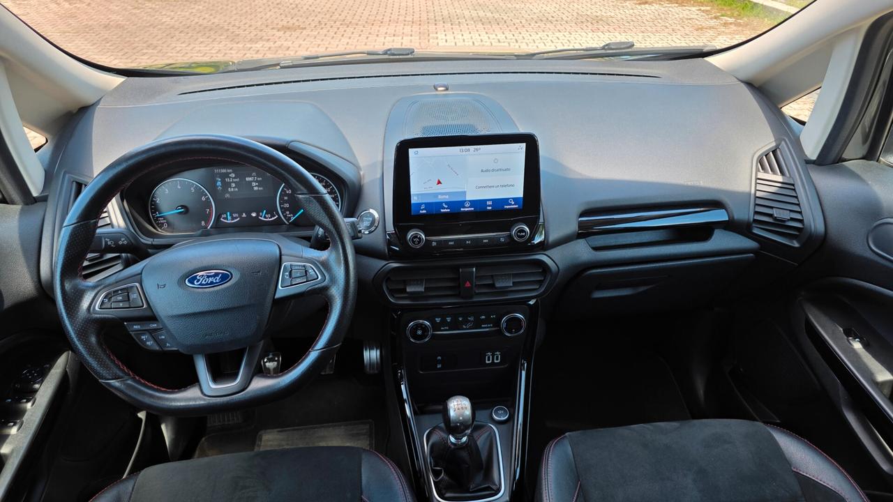 Ford EcoSport 1.0 EcoBoost 100 CV ST-Line X Black Edition