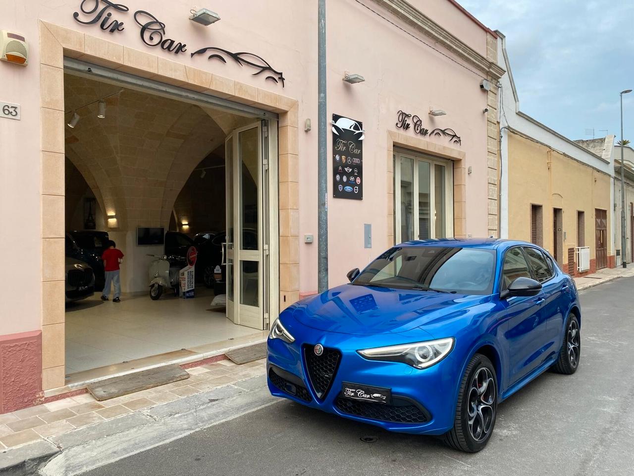 ALFA ROMEO STELVIO VELOCE 2.0 280CV Q4 PELLE NAVI CAM ANNO 2021