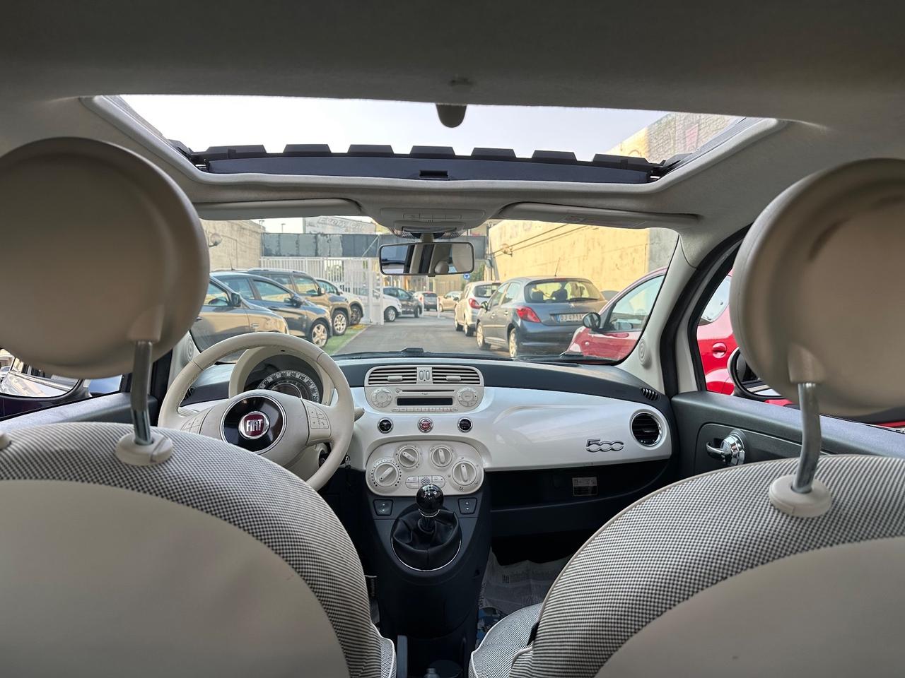 Fiat 500 1.2benz. “TETTO APRIBILE” Km80.000- 2009