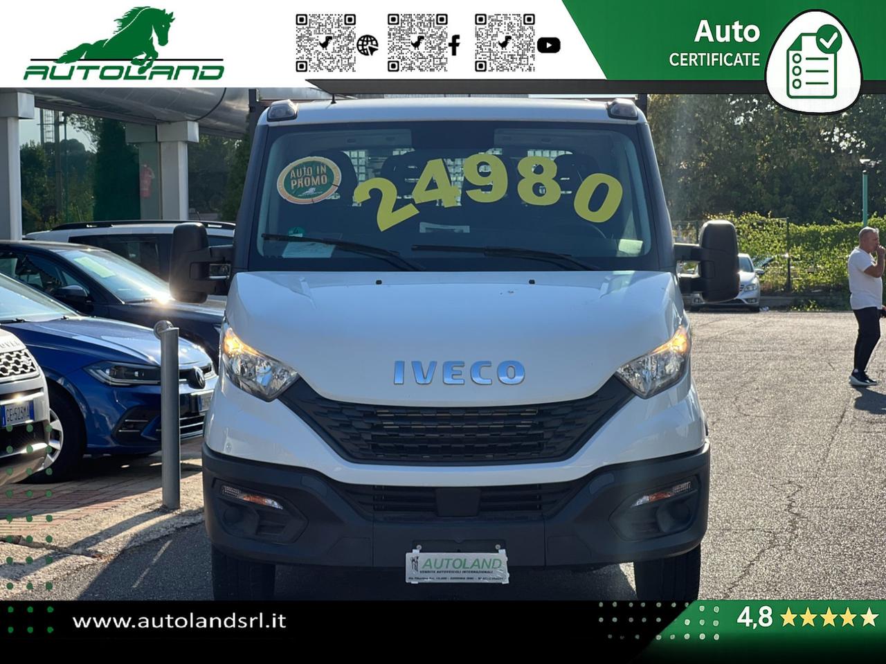 IVECO Daily 35 S14 D 3750 Doppia Cabina - WEBASTO - Clima Automatico - Gancio - Traino