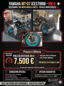 Yamaha MT-07 2025 - KM ZERO
