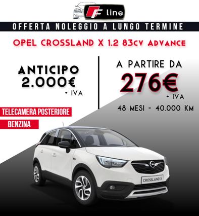 OPEL  Crossland X 1.2 12V S&S Advance