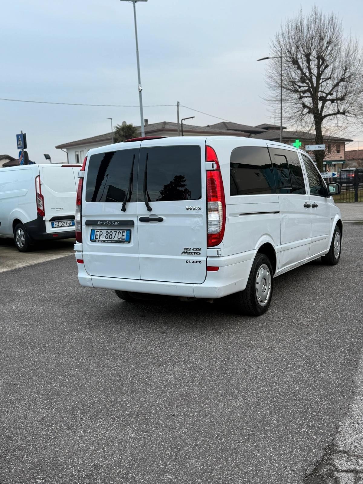 Mercedes-Benz Vito 2.2 Vito 2.2 113 CDI Mixto Vetrato Long 6 POSTI