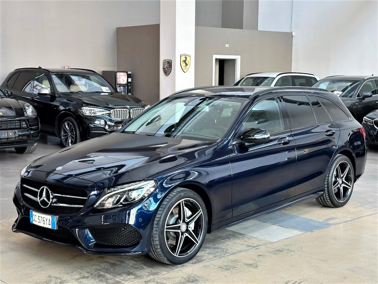 Mercedes C 220 D SW 4Matic Premium AMG Auto-18"-Pelle-AirMatic D/C