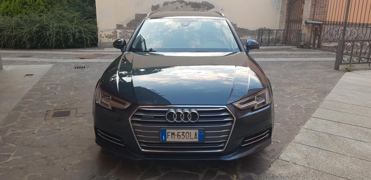 Audi A4 diesel 2.0 cilindrata 4×4 anno 2017 euro6b