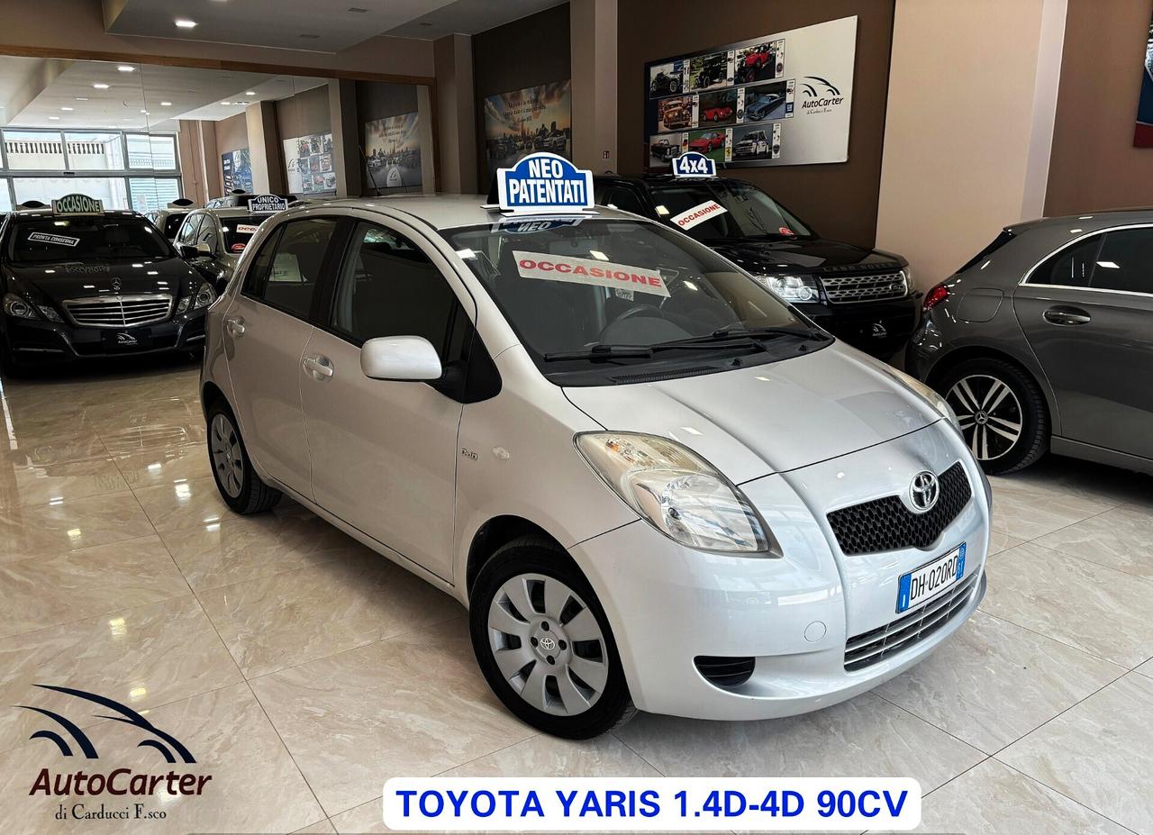 Toyota Yaris 1.4 DIESEL 90CV *NEOPATENTATI *