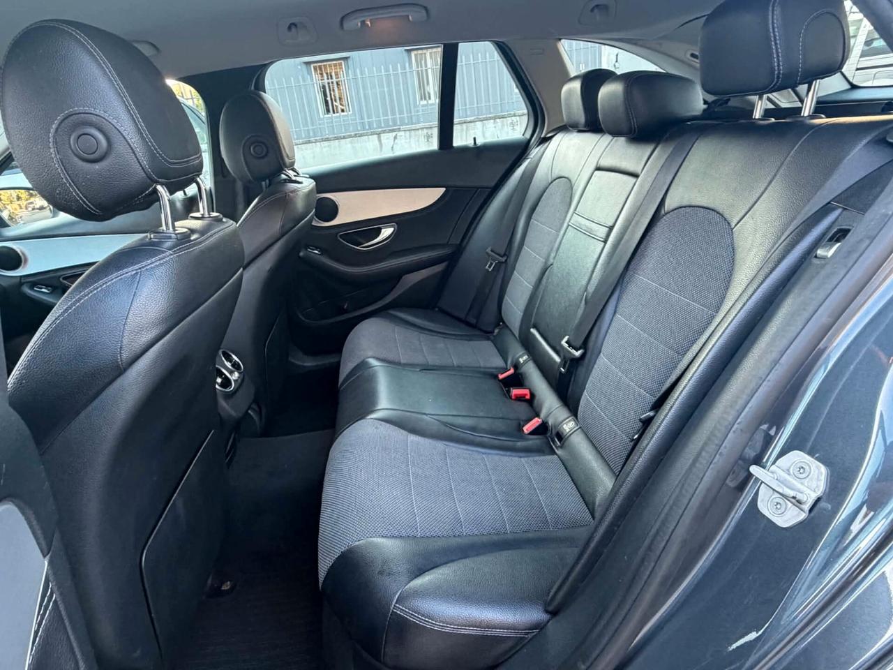 Mercedes C 220d-Navi,Led,Pelle-Full-Euro6-2015