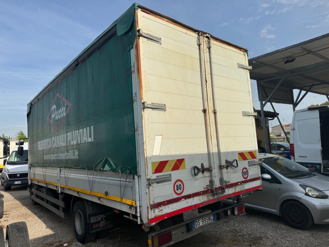 Iveco 100e 17 tector centina e telo alla francese