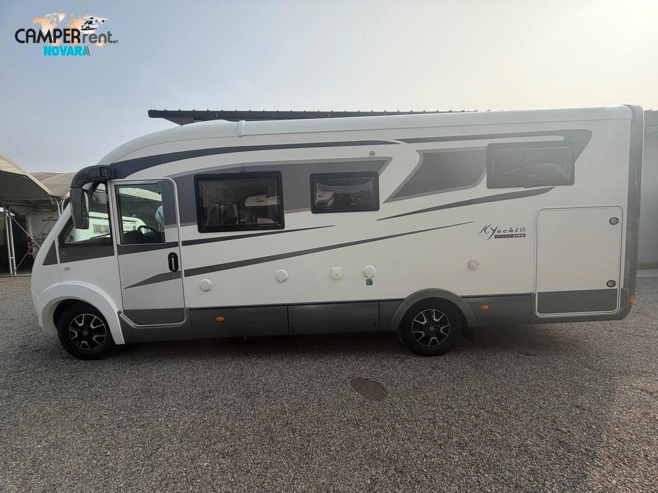 Mobilvetta K.YACHT 85 TEKNO LINE - LETTI GEMELLI IN CODA