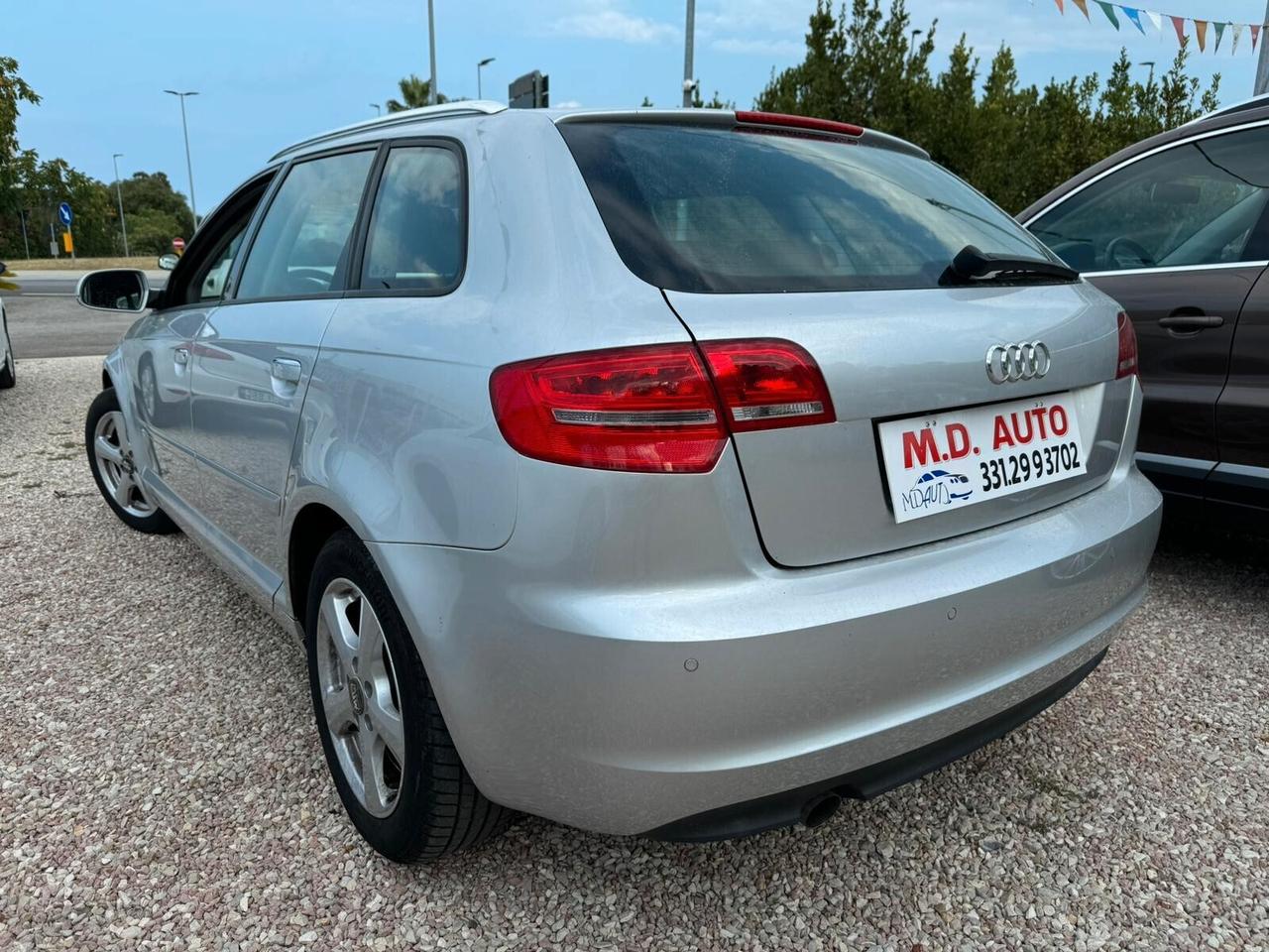 Audi A3 1.6 TDI 105 CV 2012 GARANZIA OK NEOPATENTATI
