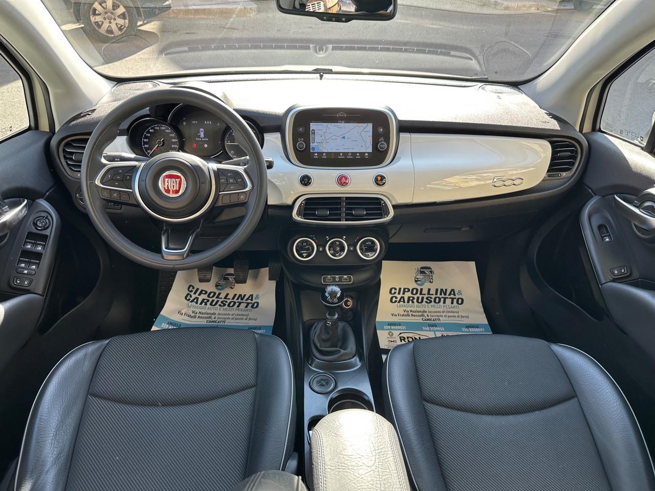 Fiat 500X 1.6 MTJ 120 CV City Cross 12/2018 KM 148022 CERT 1PROP