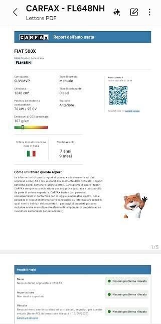 Fiat 500X 1.3 MultiJet 95 CV Pop Star