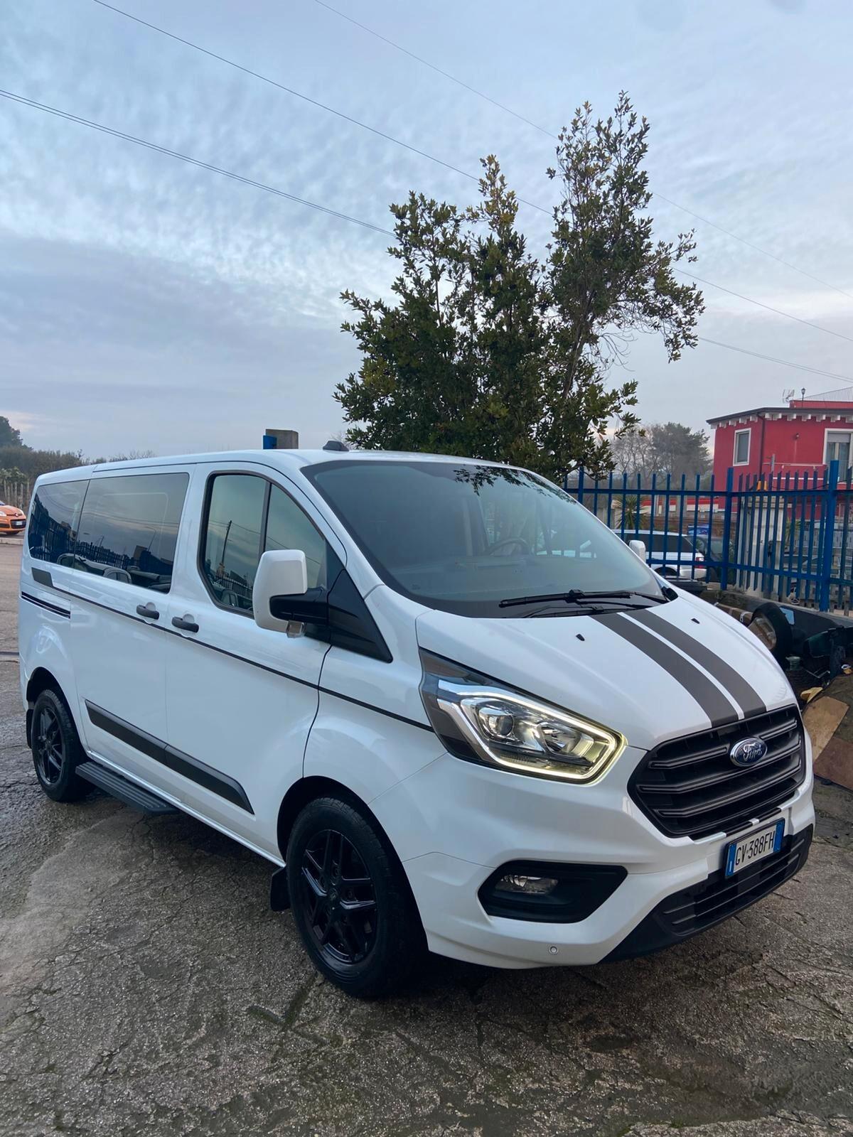 FORD TRANSIT CUSTOM 9 POSTI DIESEL HYBRID 91.000 KM