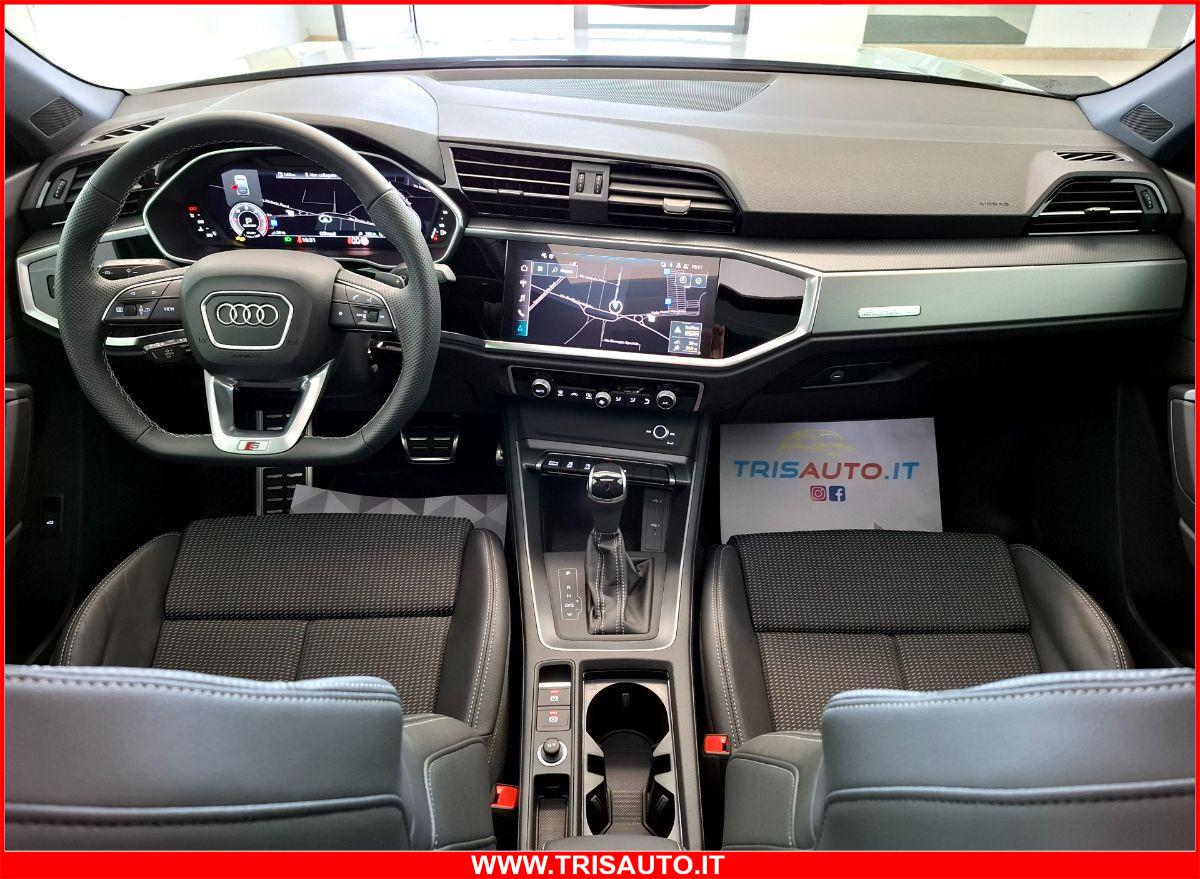 AUDI Q3 SPB 40 2.0 TDI S-Tronic Quattro S-Line Black Identity (TETTO PANORAMICO APRIBILE)