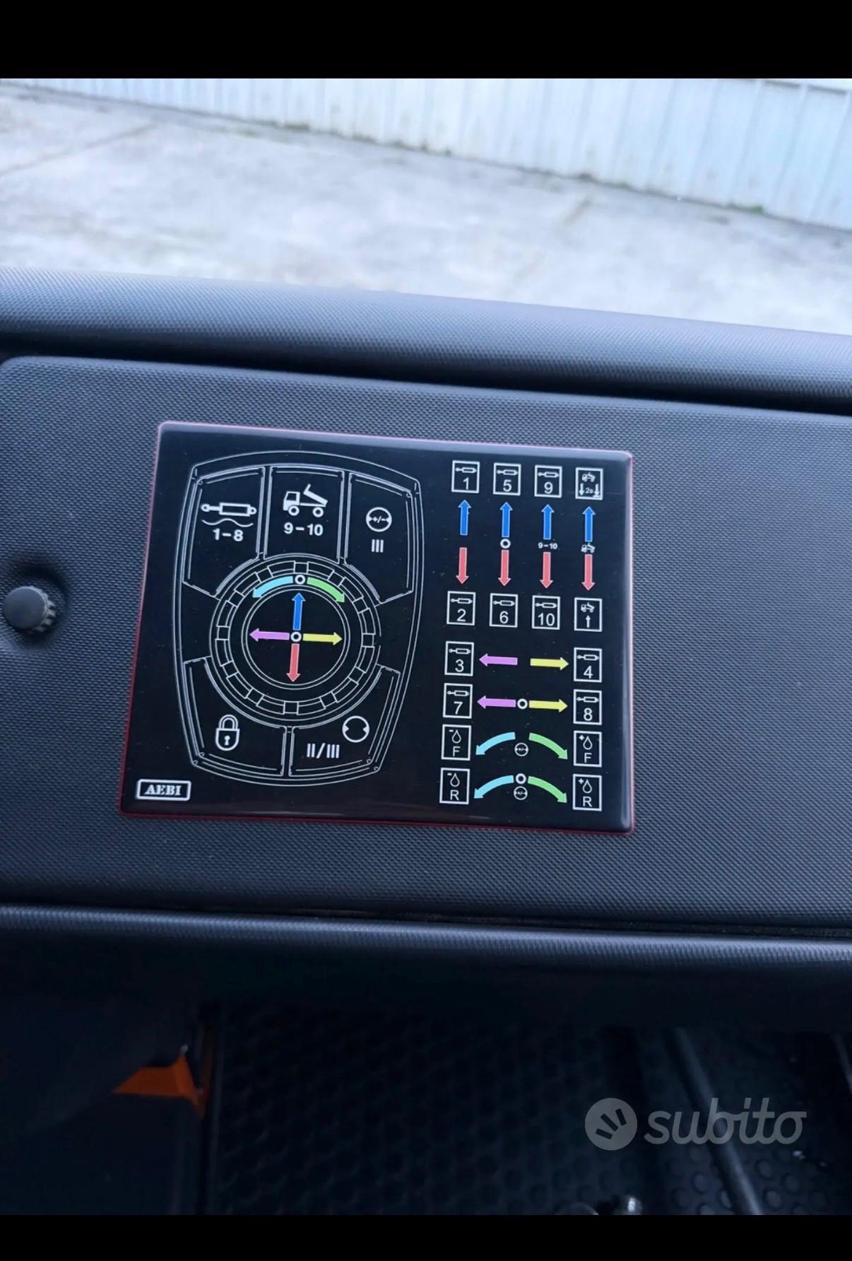 AEBI MT-750 – MACCHINA OPERATRICE | 4x4 | RIBALTABILE