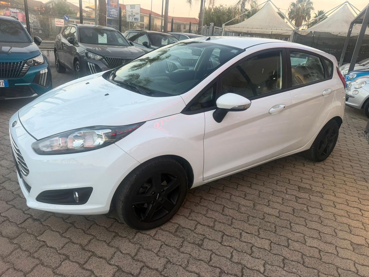 Ford Fiesta 1.5 TDCi 75CV 5 porte Black & White Edition, CON SOLI KM77.000