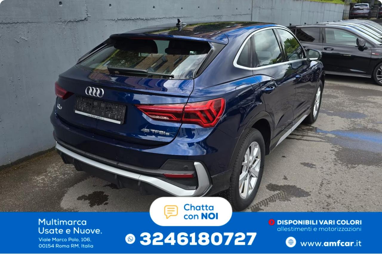 Audi Q3 Sportback 45 TFSI e S tronic 3x S-Line