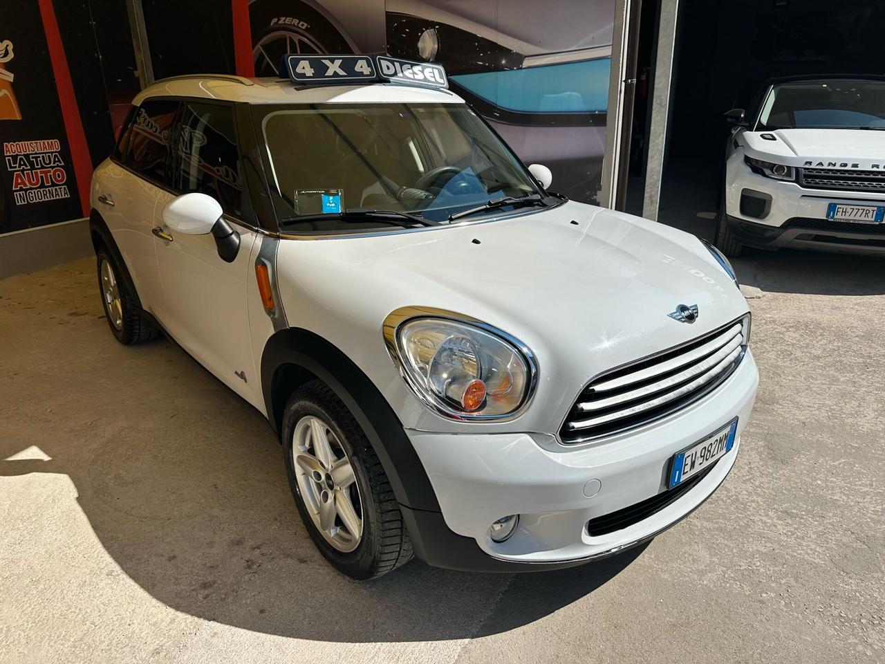 Mini Cooper D Countryman 1.6cc diesel 12 mesi garanzia-2014
