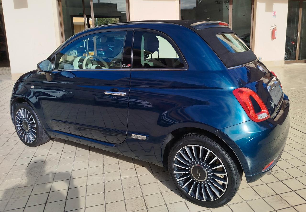 Fiat 500 C 1.2i 69cv Lounge Cabriolet