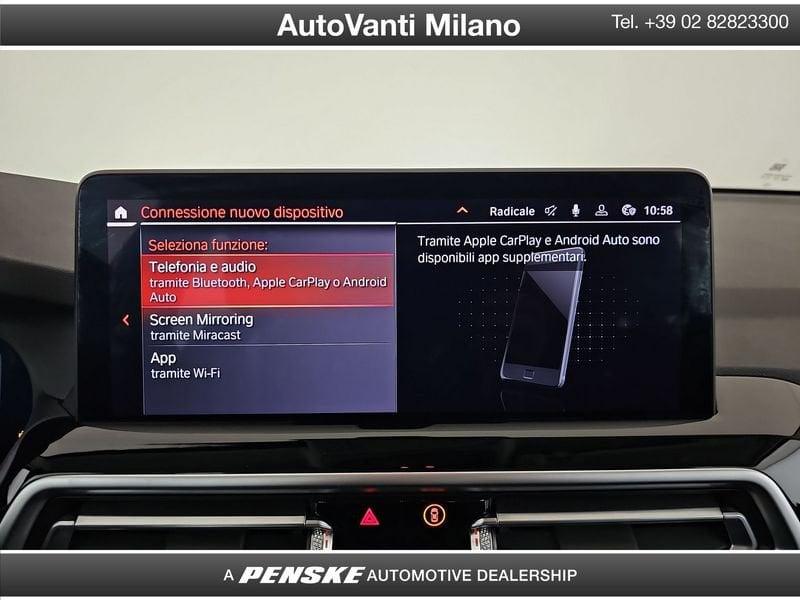 BMW X3 X3 xdrive20d mhev 48V auto