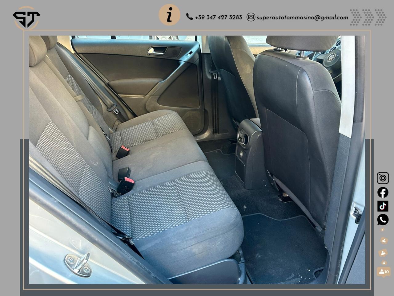 Volkswagen Tiguan 1.4 TSI Trasportabile in Italia