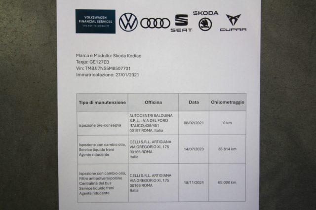 SKODA Kodiaq 2.0 TDI EVO SCR DSG Style