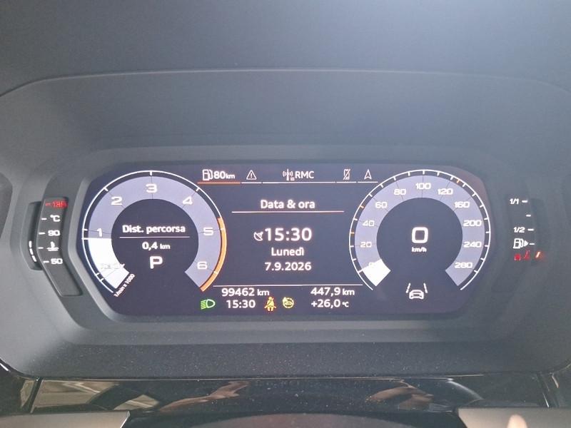 AUDI A3 SPORTBACK 35 TDI S TRONIC BUSINESS ADVANCED S.BACK 5 PORTE BERLINA