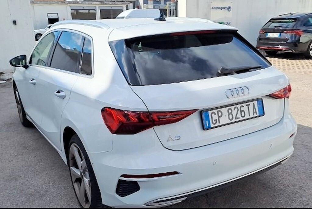 AUDI A3 SPORTBACK 35 TDI 150CV 6M. BUSINESS ADVANCED ( FARI LED MATRIX - VIRTUAL COCKPIT - CRUISE - NAVI - MIRROR - PDC - CERCHI 18 )