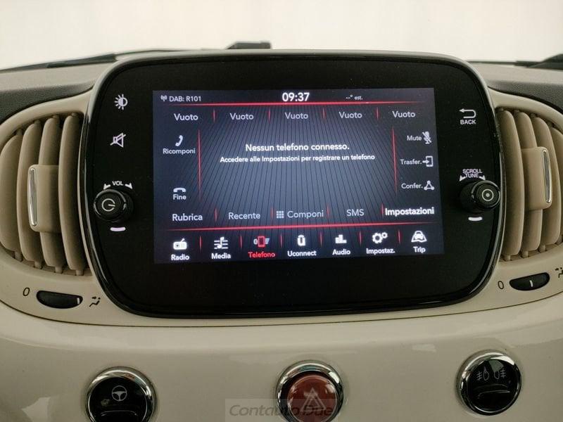 FIAT 500 Hybrid 1.0 70cv Ibrido Dolcevita GPL