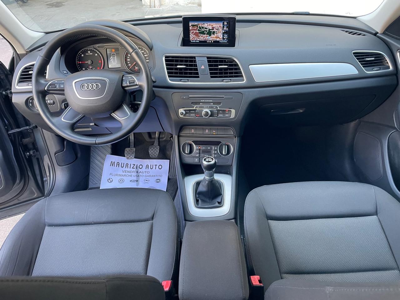 Audi Q3 RESTAYLING 2.0 TDI 120 CV Sport Full bixenon LED navigatore ecc dal nord Italia
