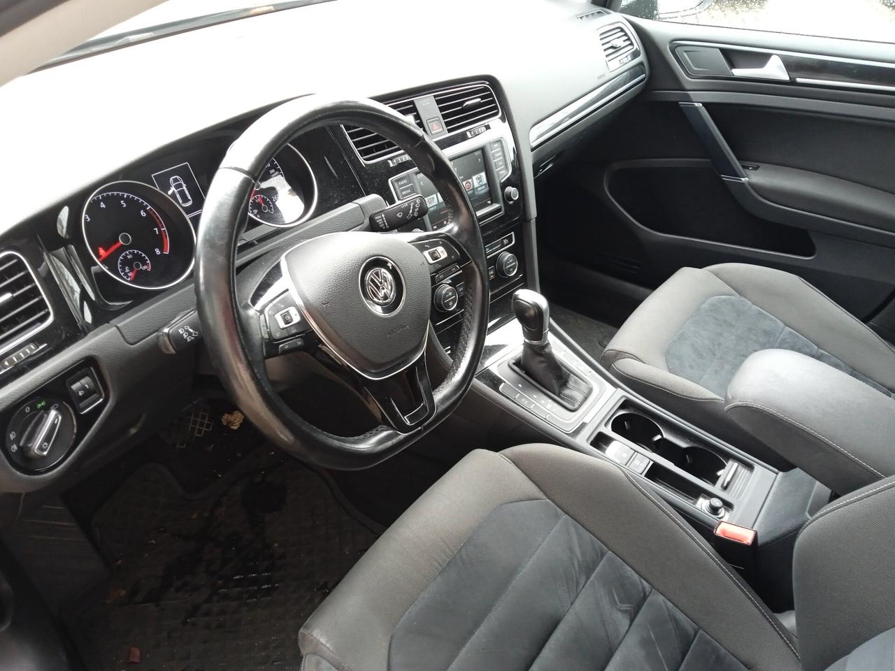 Volkswagen Golf TSI HIHGLINE 17" SENS PARK DOPPI NAVY CRUISE CONTROL SEDILI SPORTIVI IN ALCANTARA