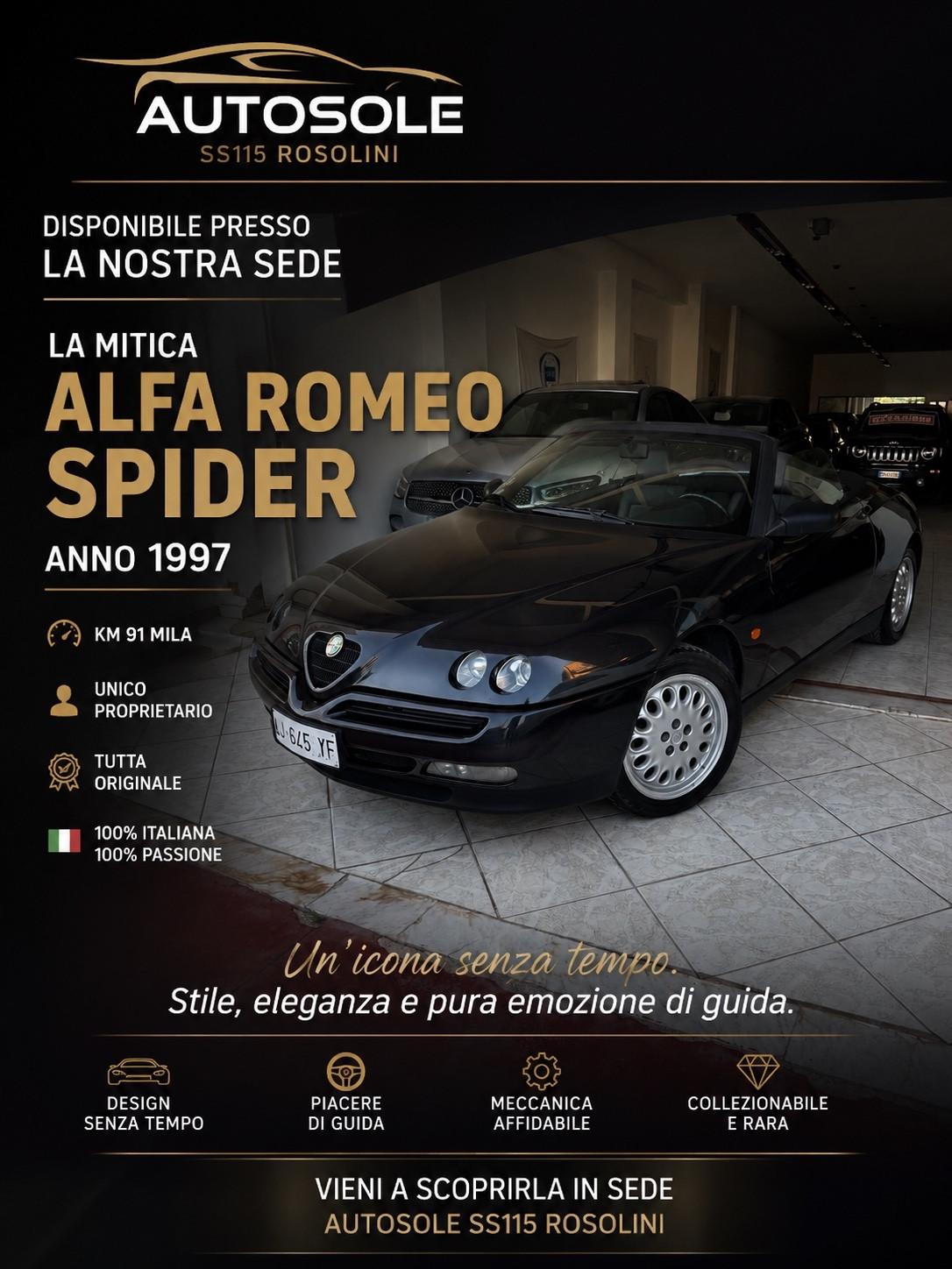 Alfa Romeo GTV Spider 2.0i 16V Twin Spark cat
