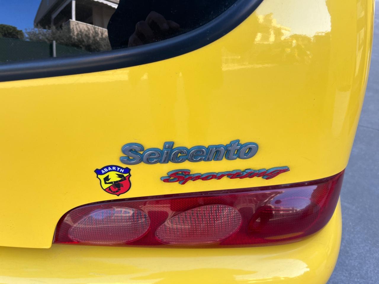 Fiat Seicento 1.1i cat Sporting ABARTH km 79.000
