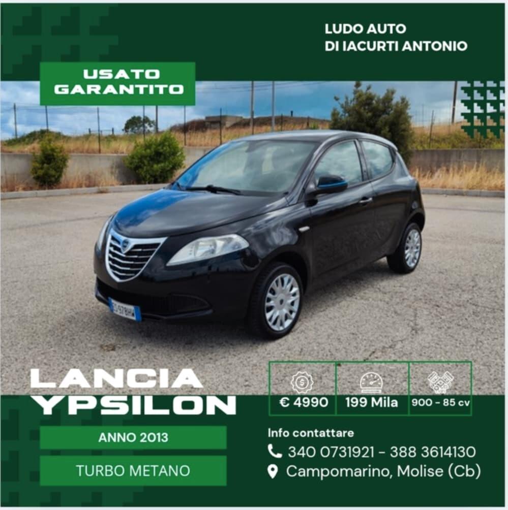 Lancia Ypsilon 0.9 TwinAir 85 CV 5 porte Metano Ecochic Gold