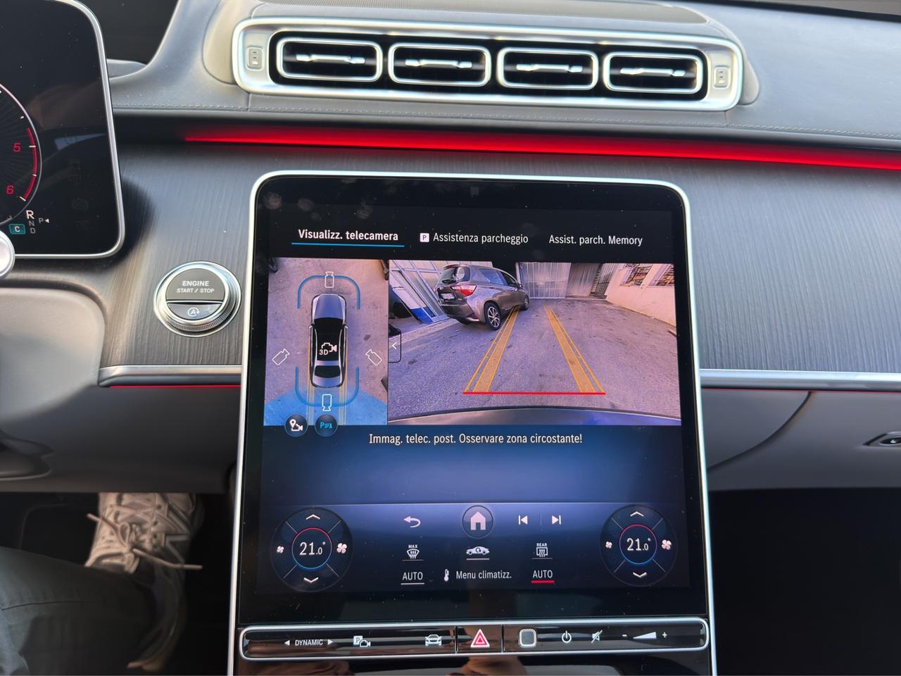 Mercedes S 350 d Business Class - Unipro - Promo Fin - LEASING - IVA ESPOSTA - REAR SEAT ENTERTAINMENT – 2 MONITOR MBUX – TABLET POST – TETTO – CAMERA 360° 3D – DISTRONIC – BURMESTER – SEDILI MASSAGGIANTI IN NAPPA – AIRMATIC – AMBIENT LIGHT