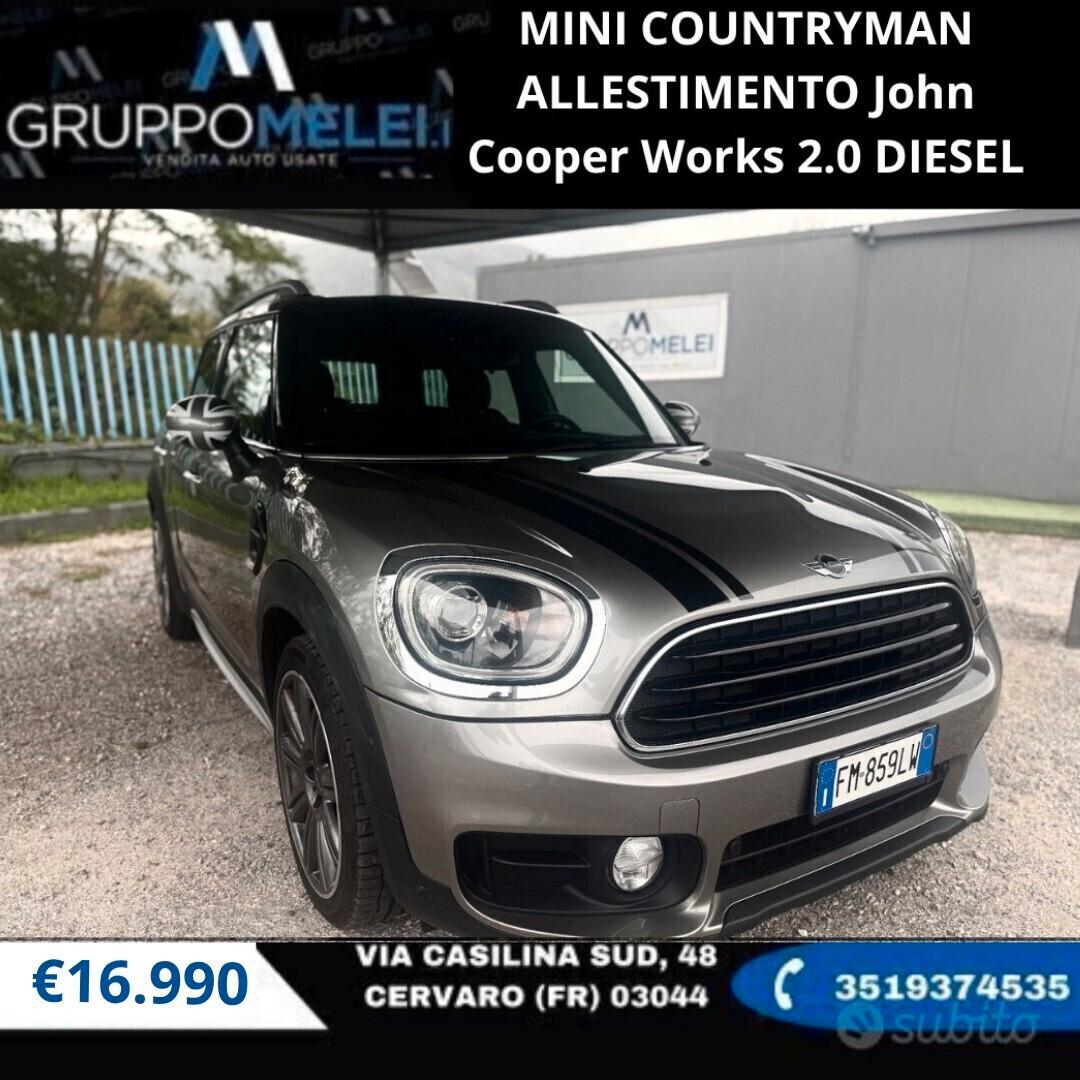 MINI COUNTRYMAN ALLESTIMENTO John Cooper Works 2.0 DIESEL
