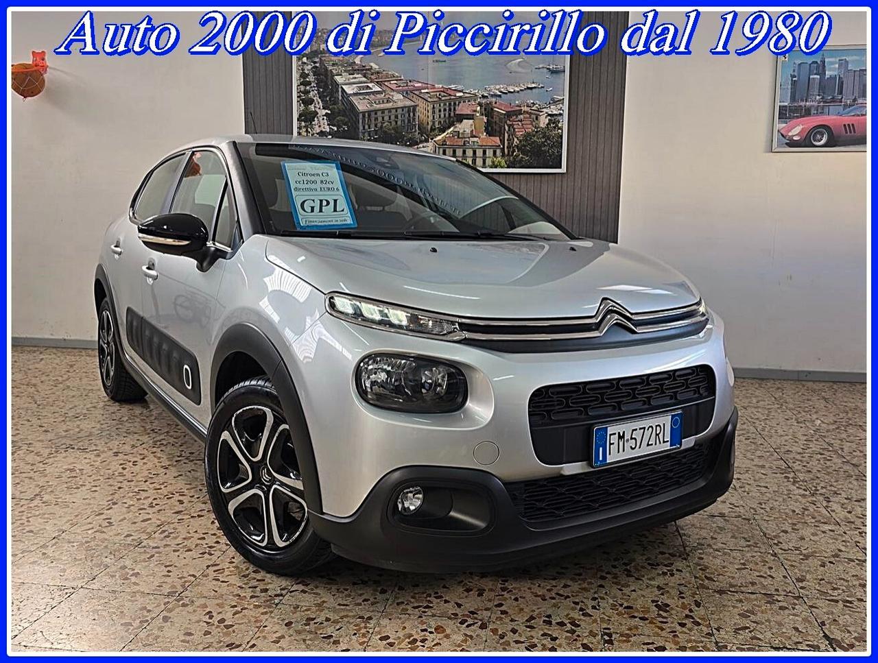 Citroen C3 cc.1200 con GPL Garanzia e Tagliando
