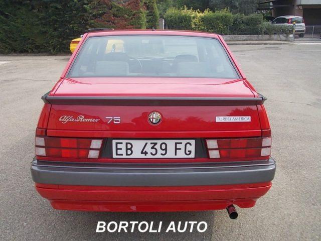 ALFA ROMEO 75 1.8i TURBO AMERICA KM MOTORE REVISIONATO TARGA ORO