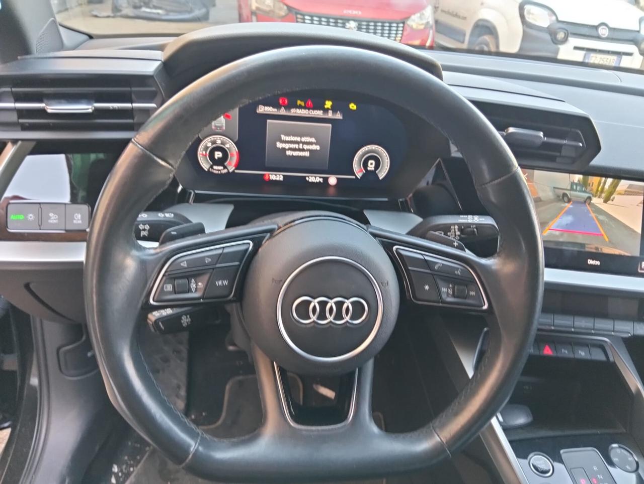 Audi A3 SPB 2.0 TDI 150cv S-tronic 2021 SINISTRATA