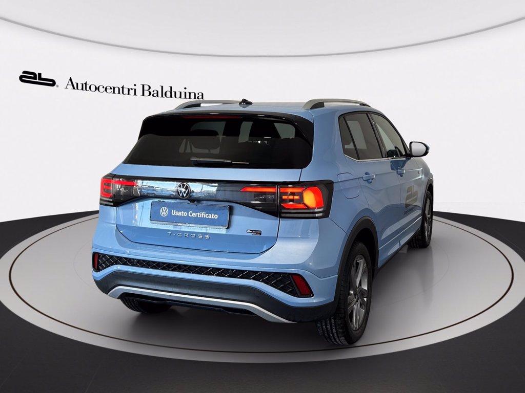 VOLKSWAGEN T-cross 1.0 tsi r-line 115cv del 2024