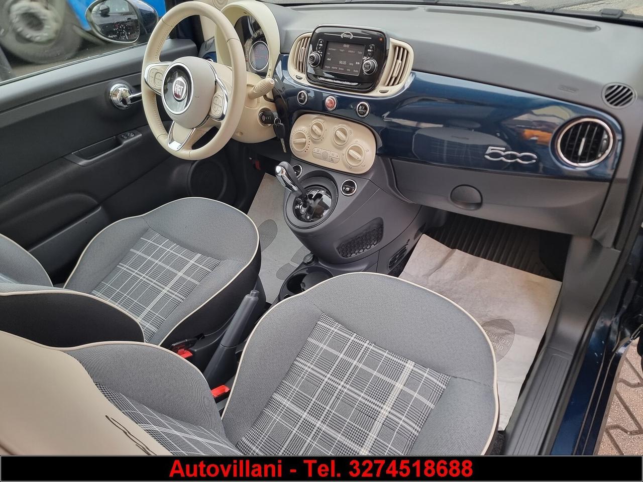 Fiat 500 1.2 RIVA AUTOMATICA cv 70