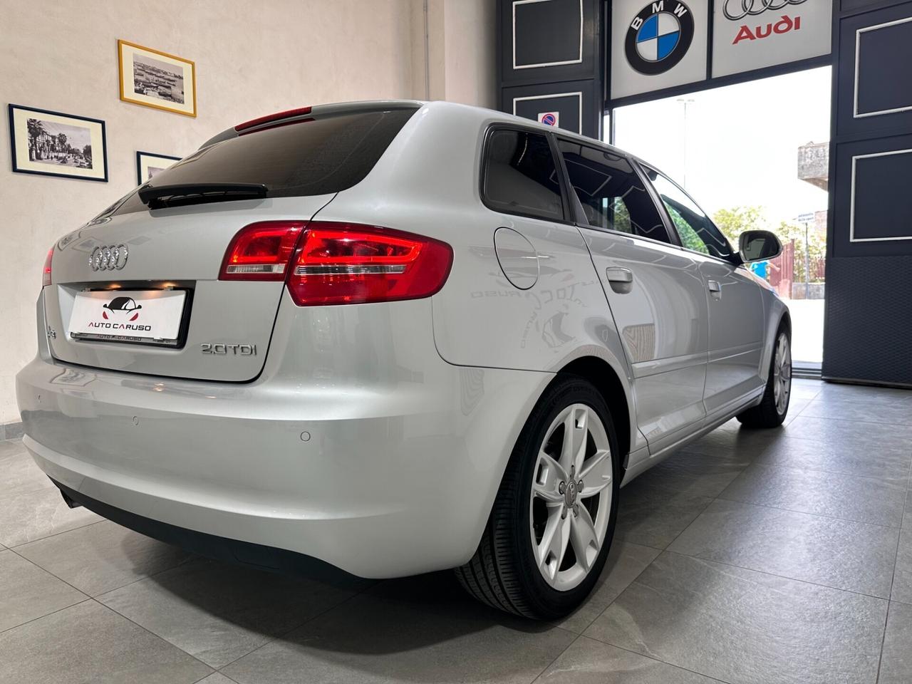 Audi A3 SPB 2.0 TDI 140cv - UNICO PROP - DA VETRIN