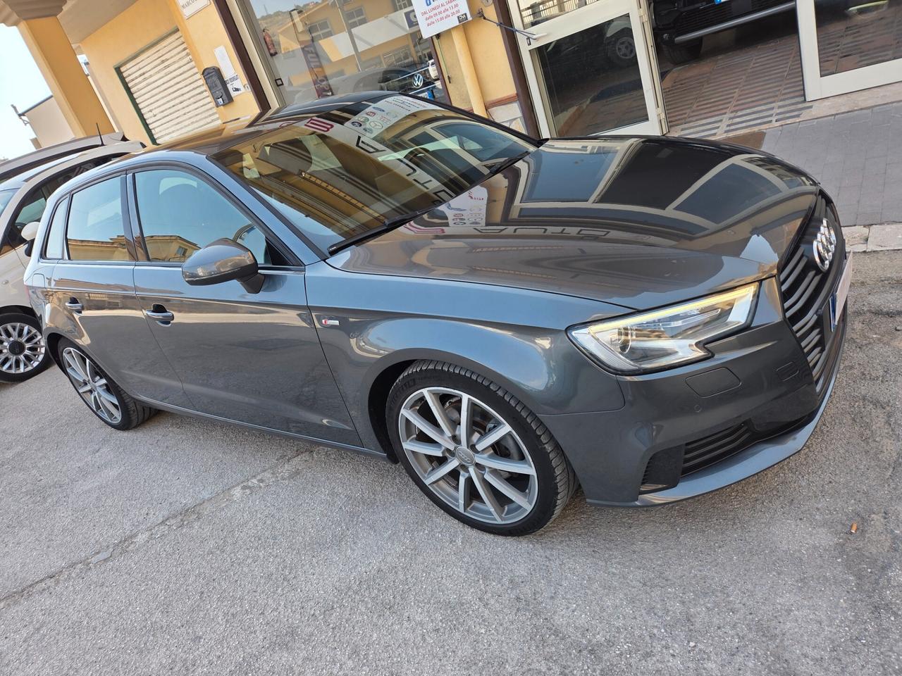 AUDI A3 S-LINE ANNO 2019 SOLI KM 100000 CERTIFICATI