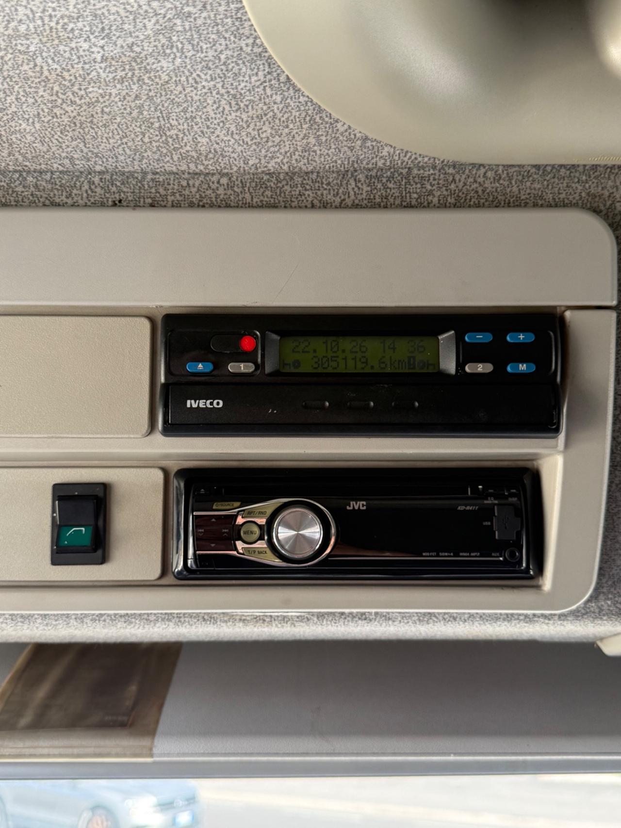 Eurocargo 100 Bisarca TACHIGRAFO ANALOGICO