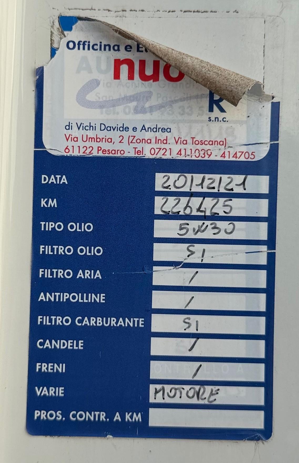 Peugeot Boxer 2.2 Diesel 120 Cv