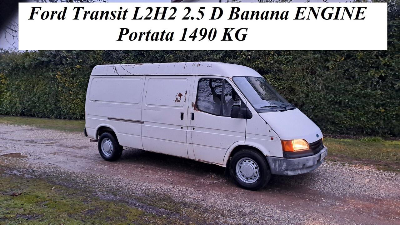 Ford TRANSIT passo medio tetto alto 2.5 D