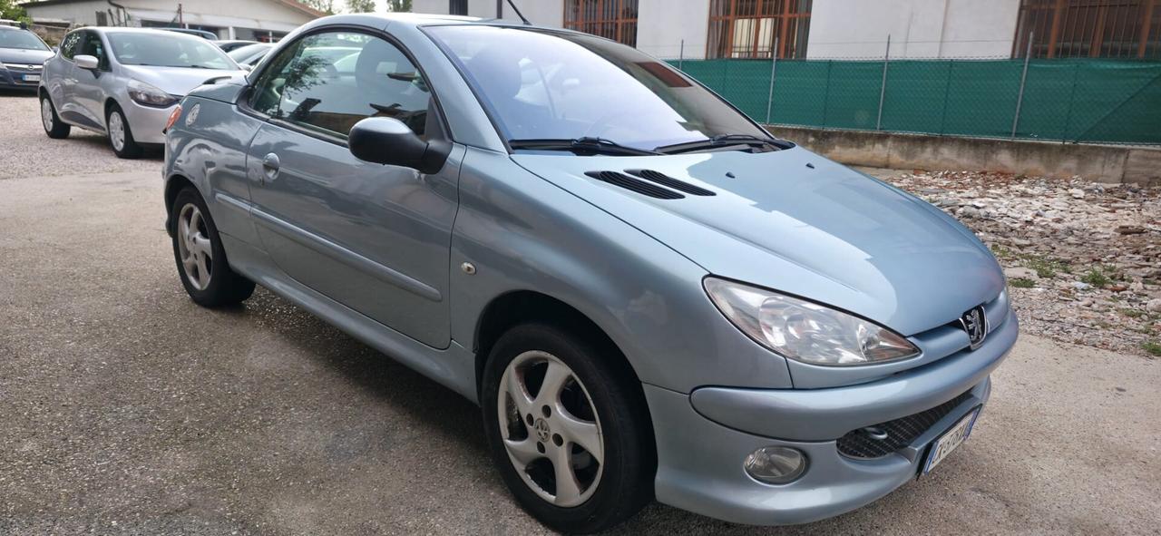 Peugeot 206 1.6 16V CC neopatentati cabrio