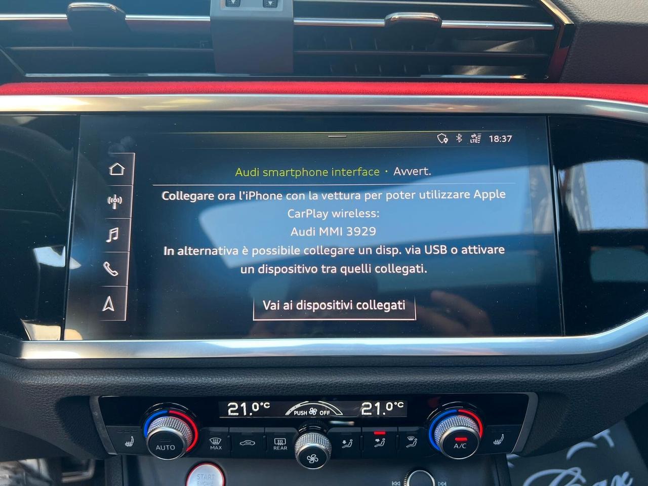 AUDI RSQ3 SPB 2.5 S-TRONIC S-LINE QUATTRO 400CV TETTO PELLE NAVI ANNO 2021