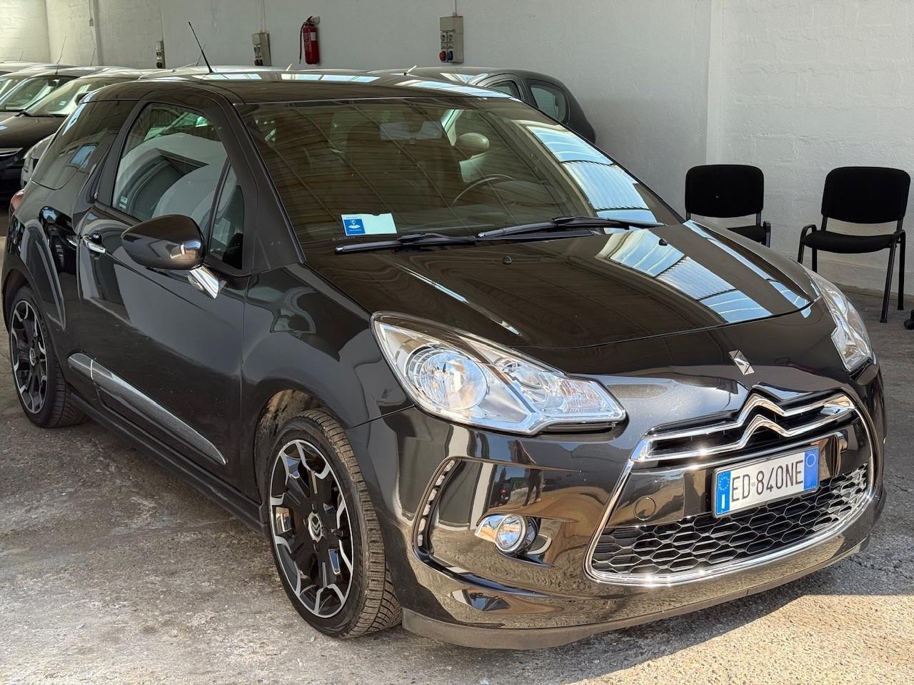Ds DS3 DS 3 1.6 HDi 110 Just Black